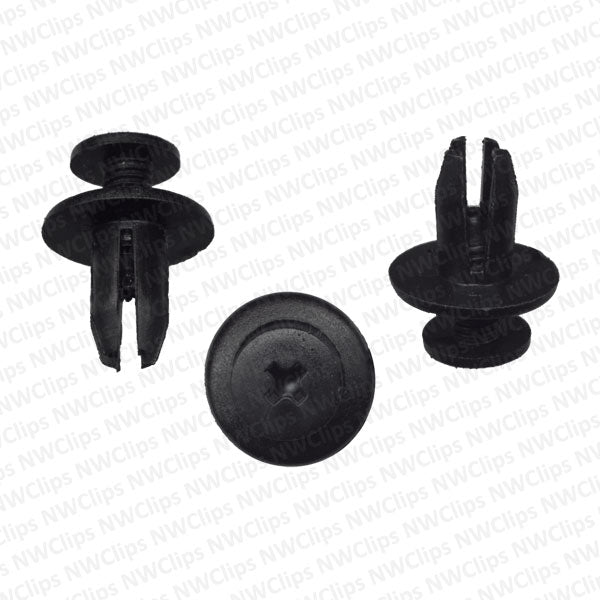 8613-1603: C12 - GM, Mazda & Toyota Engine Grill & Radiator  Nylon Clips 25ct