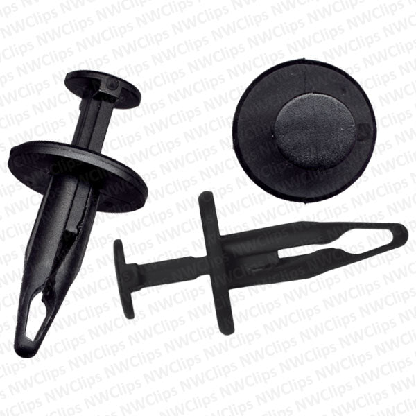 C17 - Chrysler, Ford & GM Exterior Body Black Nylon Retainer Clip