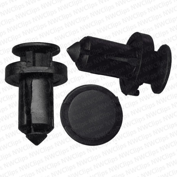 C50 - Nissan, Infiniti & Subaru Bumper Black Nylon Clips