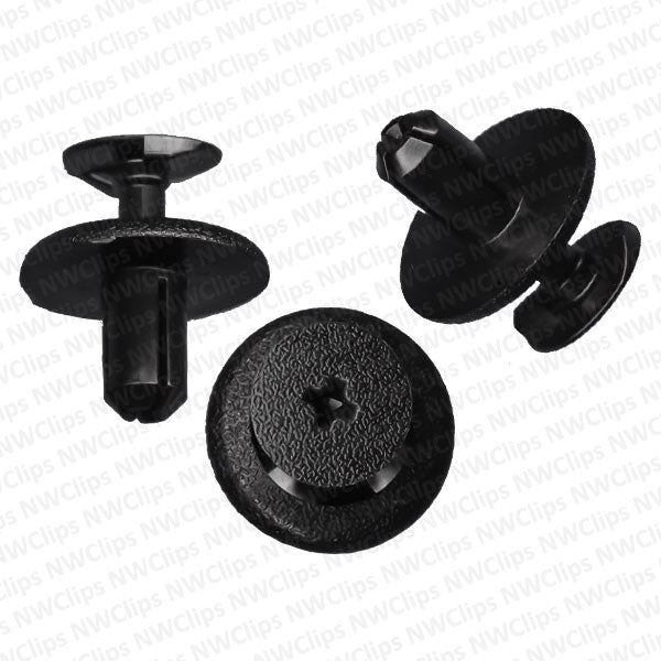 C67 - Subaru Compatible Fender Black Nylon Retainer Clips