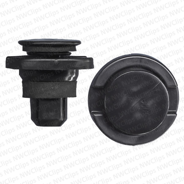 C69 - Subaru Compatible Rocker Black Nylon Rocker Panel Clips With Sealer