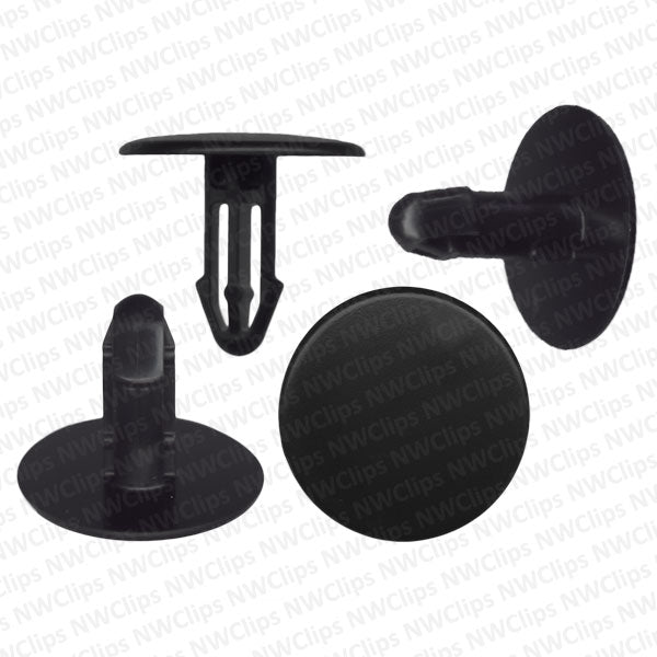 C71 - Honda Grill & Radiator Black Nylon Cowl & Garnish Retainer Clips