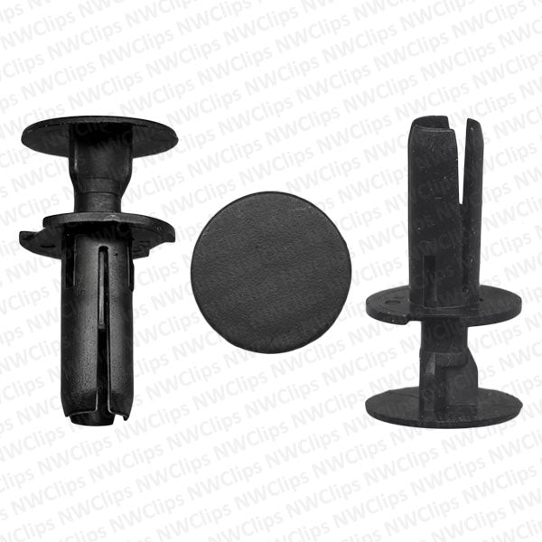 C73 - Toyota Mud Flap, Fender Black Nylon Clips