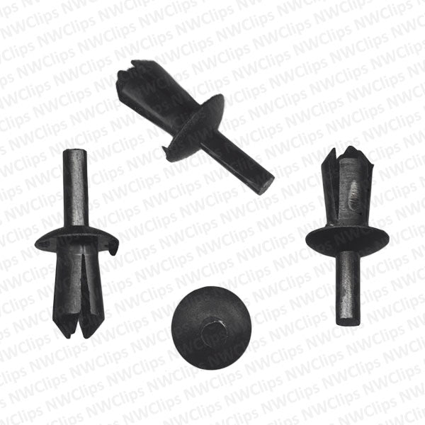 C83 - BMW, Chrysler, Mercedes-Benz & VW Rocker Black Nylon Clip Qty. 1