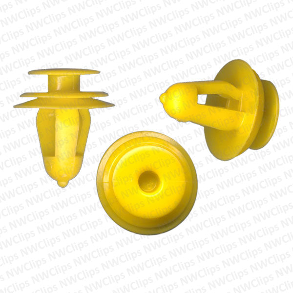 D19 - Yellow Nylon Door Panel 15 Retainers for GM, Scion Toyota