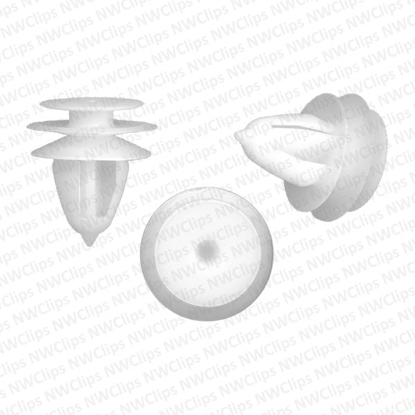 D22 - Hyundai Natural Nylon Door Trim Panel Retainer Clips