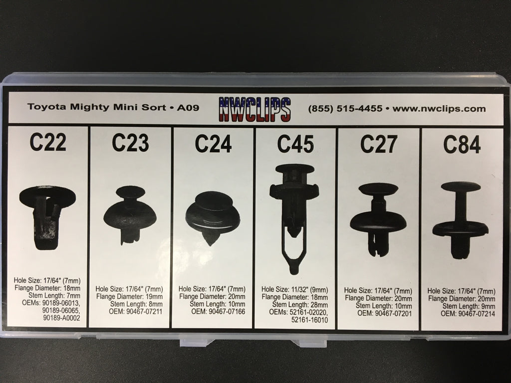 A09 - Toyota Mighty Mini Sort Six Pack