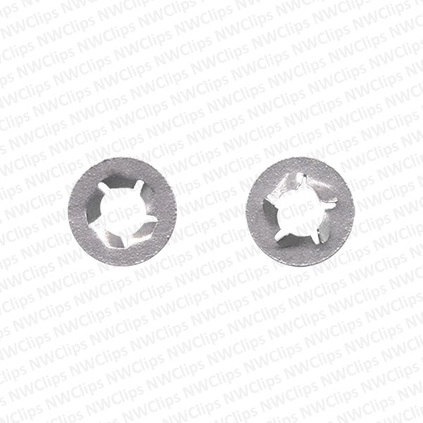 N2 - Universal Zinc Finish Push On Bolt Retainer Clips - Qty. 1
