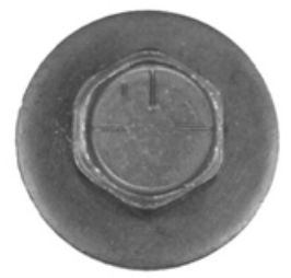 B1000 Universal Use Black Phosphate Finish SAE Body Bolt 9/16" Qty.1