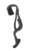 B2065 - GM Chevrolet Windshield & Back Glass Reveal Moulding Clip Qty 1