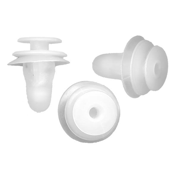 D17 -White Nylon Door Panel Retainers for Specific GM/Toyota Models