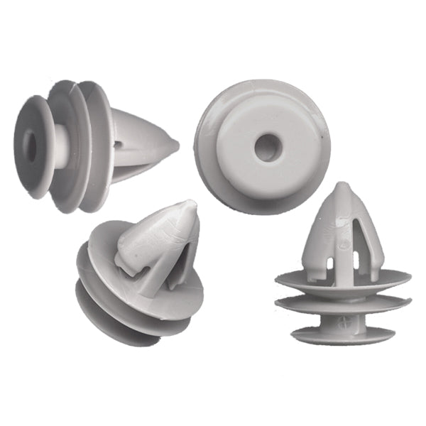 thumbnail image 2 of 20x White Door Trim Clips – 11mm Retainer – Compatible With Peugeot, Citroen, Renault 2 of 5