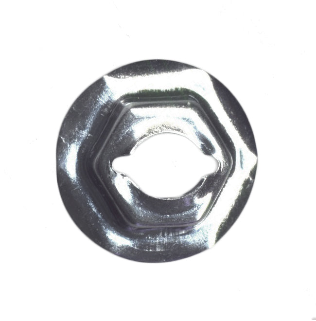 N12 - GM Universal Use Zinc Metal Thread Cutting Speed Nuts - Qty. 50