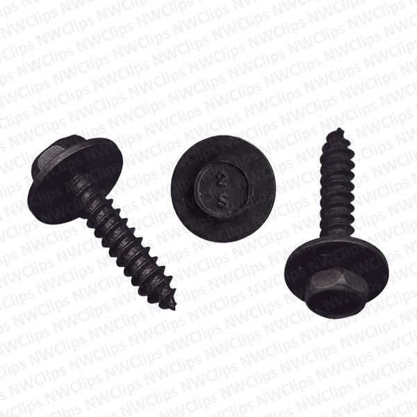 S01 - GM Universal Use Black Loose Washer 7mm Hex Head Body Screws
