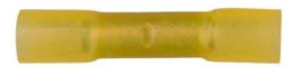 8674-2068: Yellow Butt Connector Crimp & Seal 12-10 Gauge -Qty. 15